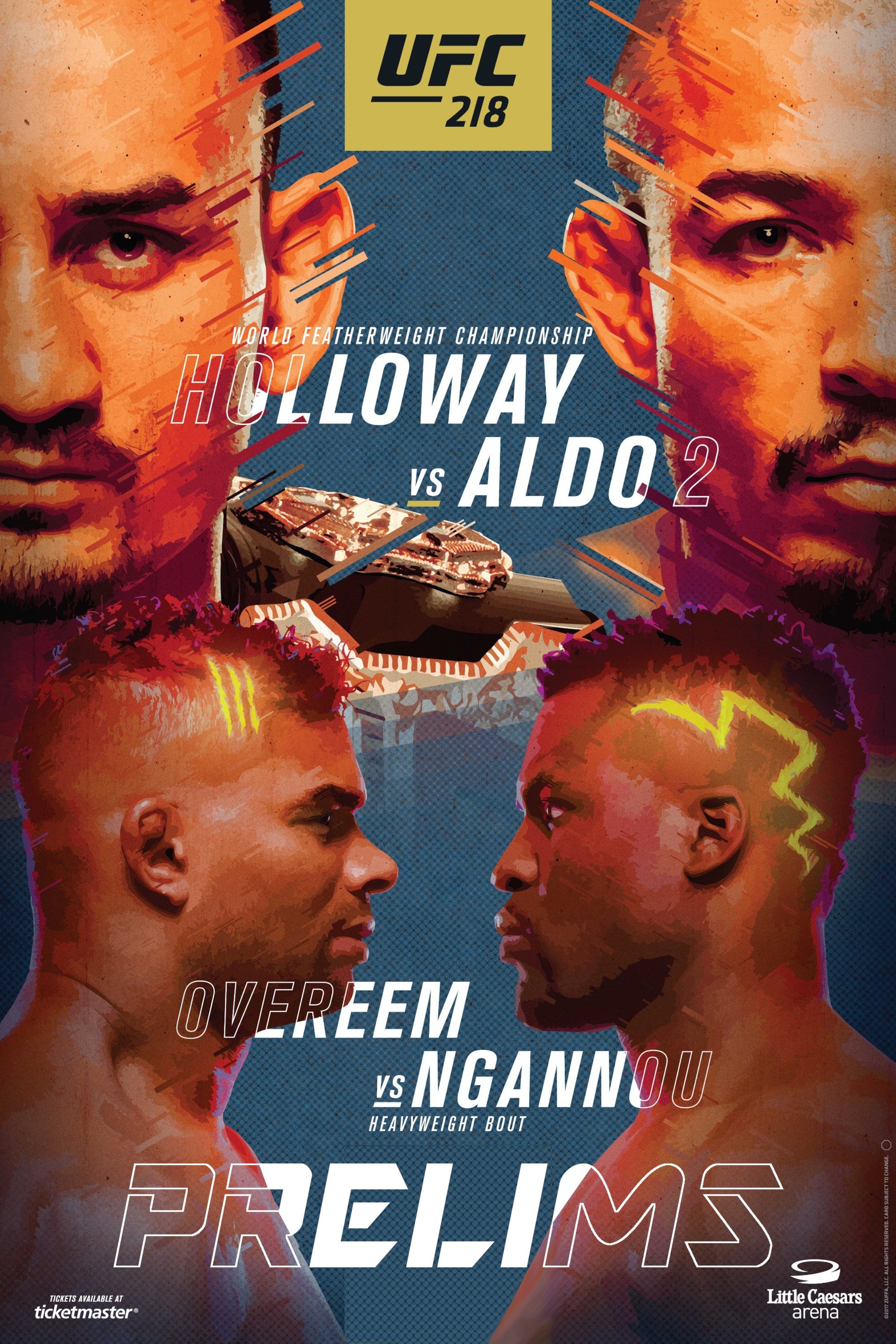 UFC 218: Holloway vs. Aldo 2