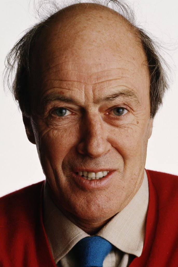 et billede af Roald Dahl