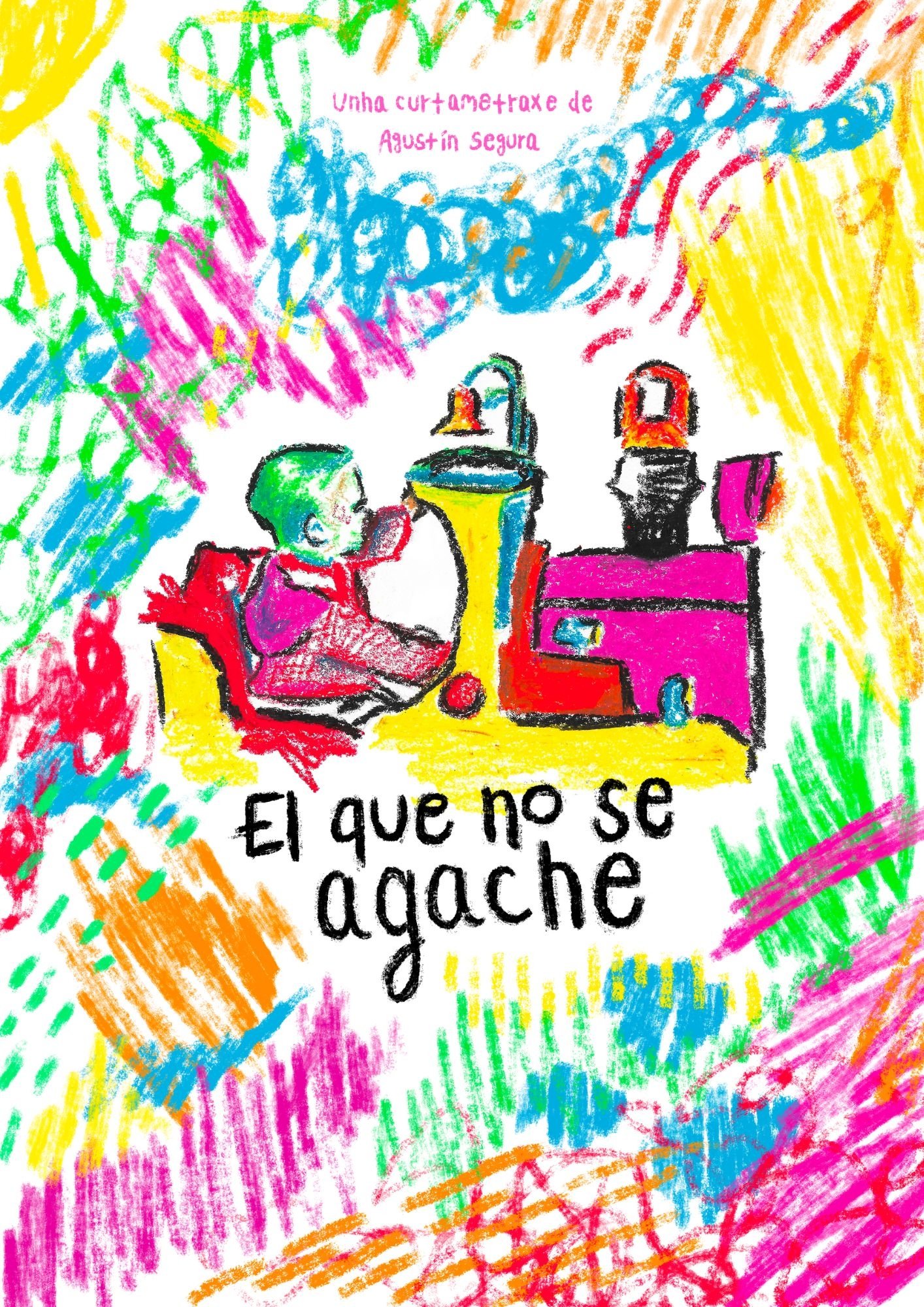 El que no se agache poster