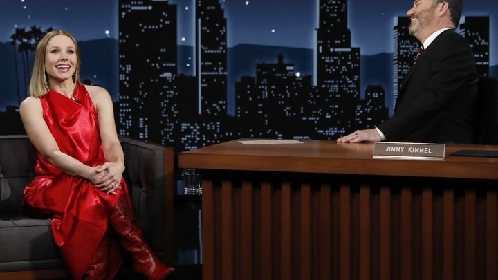 Jimmy Kimmel Live! - Season 20 Episode 56 : Kristen Bell; Ike Barinholtz