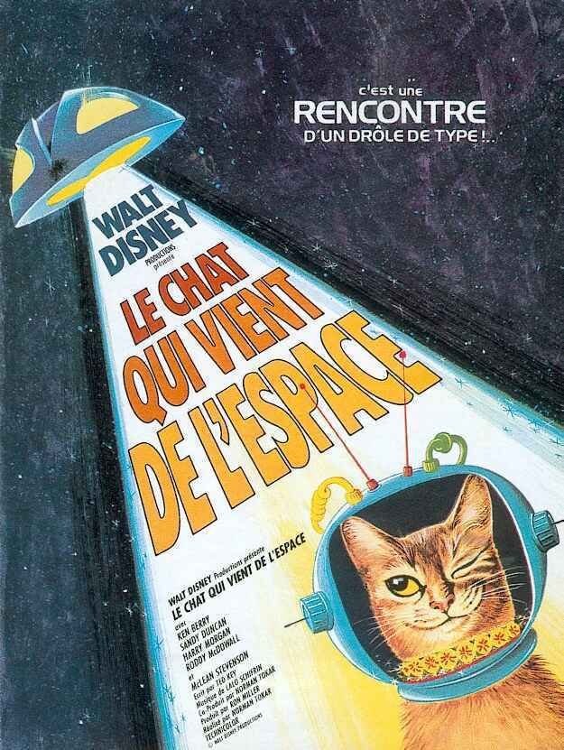 Le chat qui vient de l'espace streaming