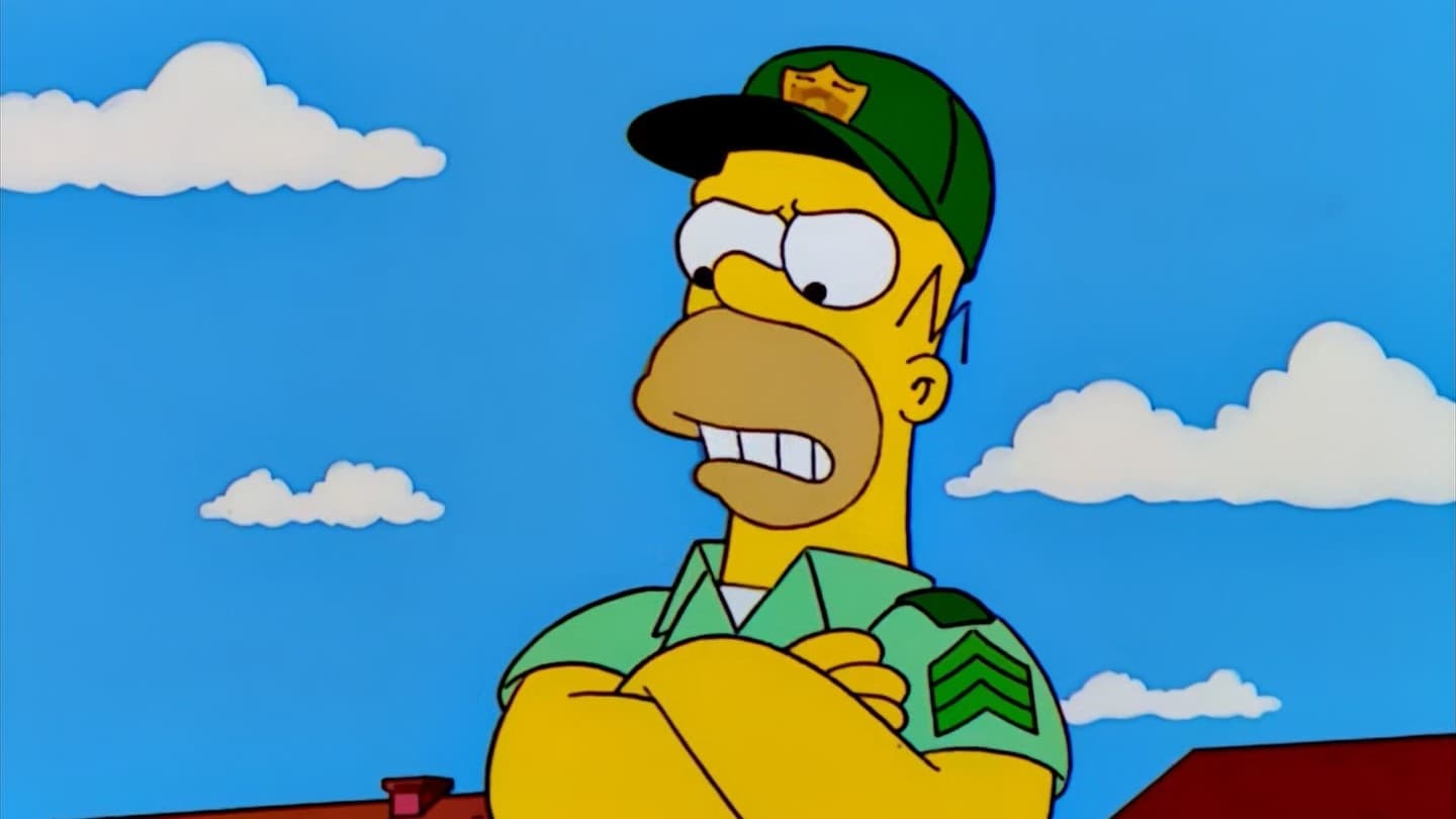 The Simpsons Season 13 :Episode 22  Papa's Got a Brand New Badge