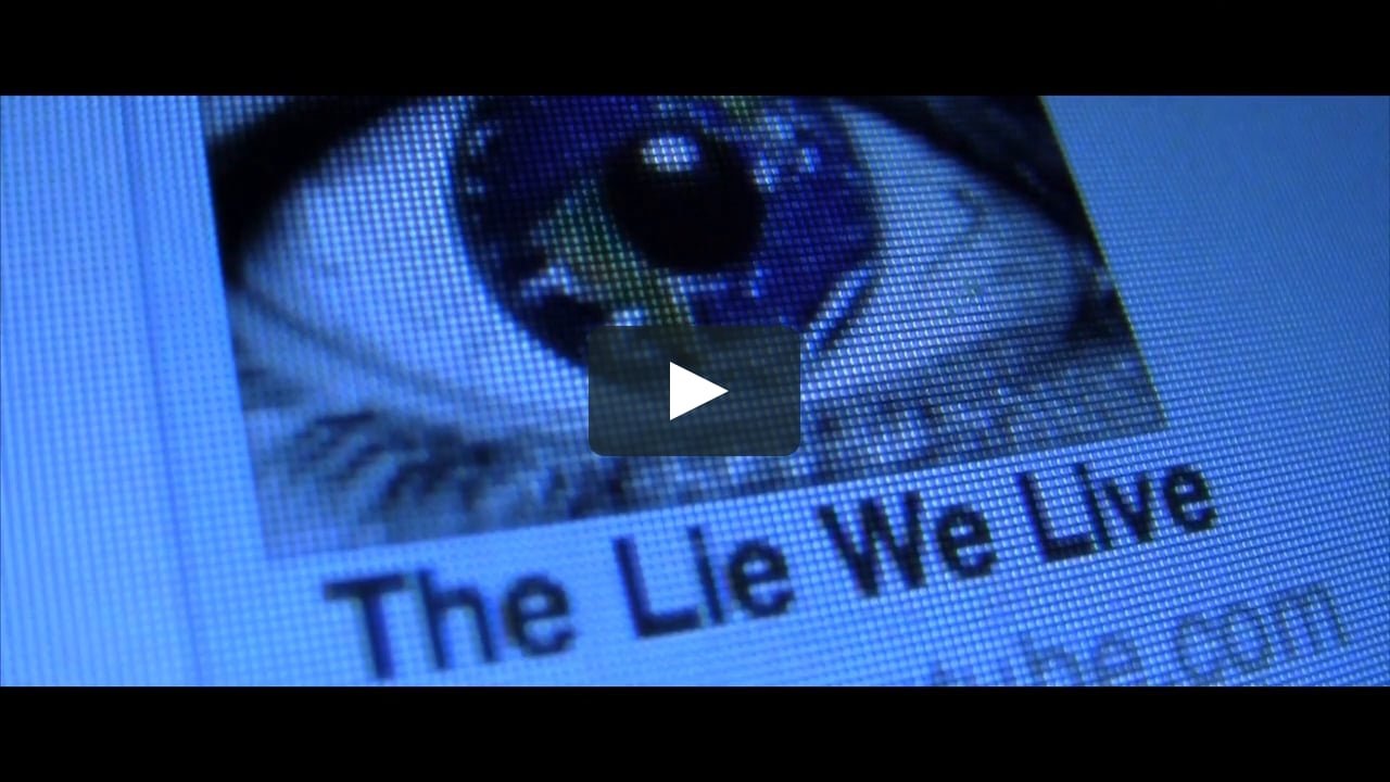 The Lie We Live background