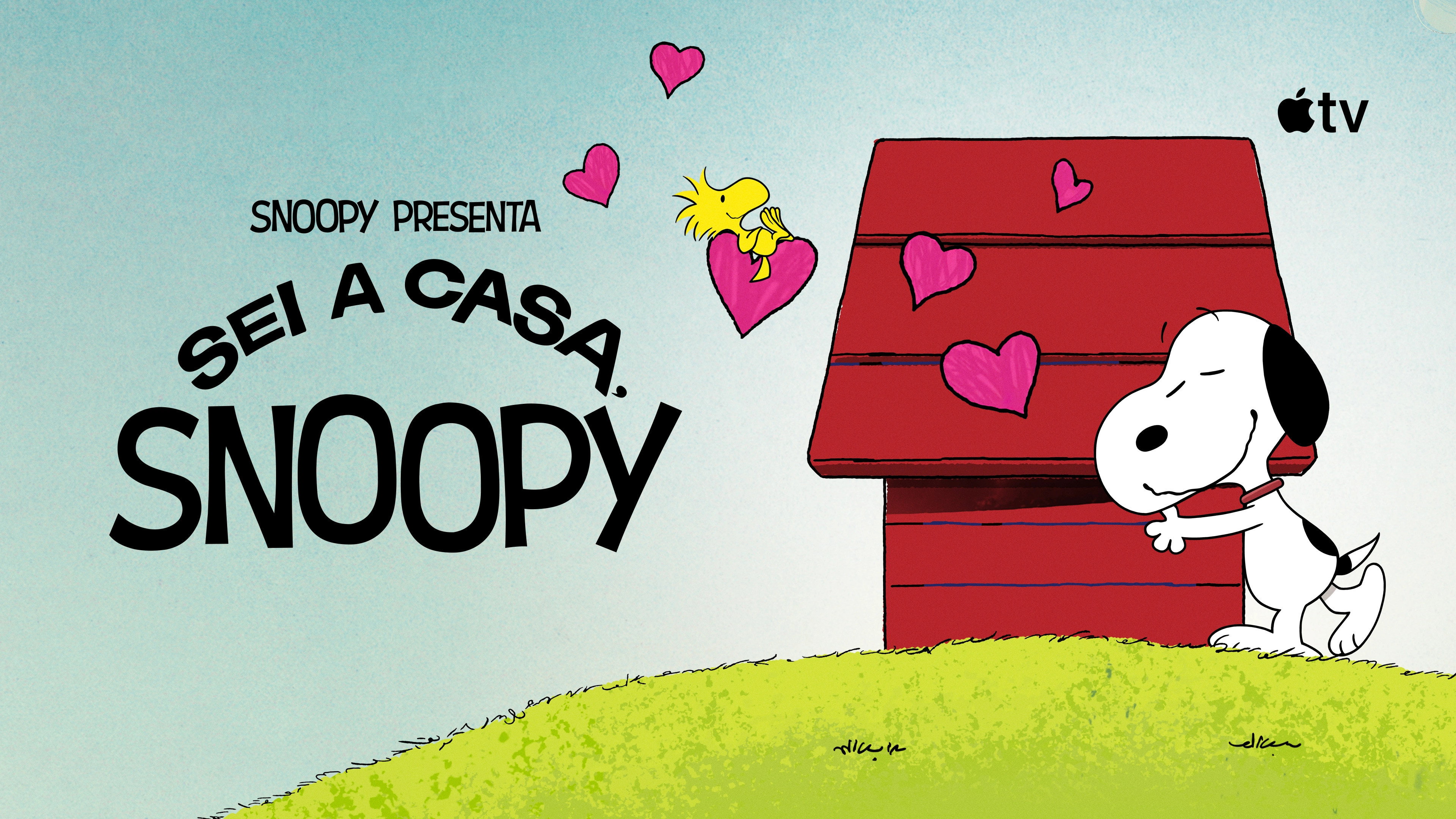 Snoopy Presents: There's No Place Like Home, Snoopy backdrop