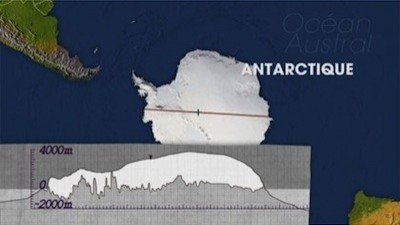 Le Dessous des cartes - Le dessous des glaces de l'Antarctique