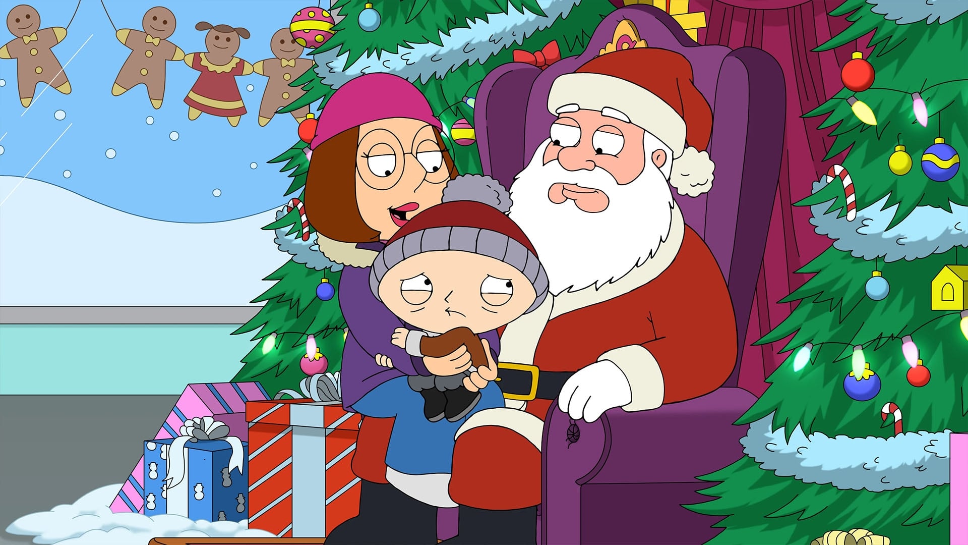 Family Guy Season 18 :Episode 9  Christmas is Coming