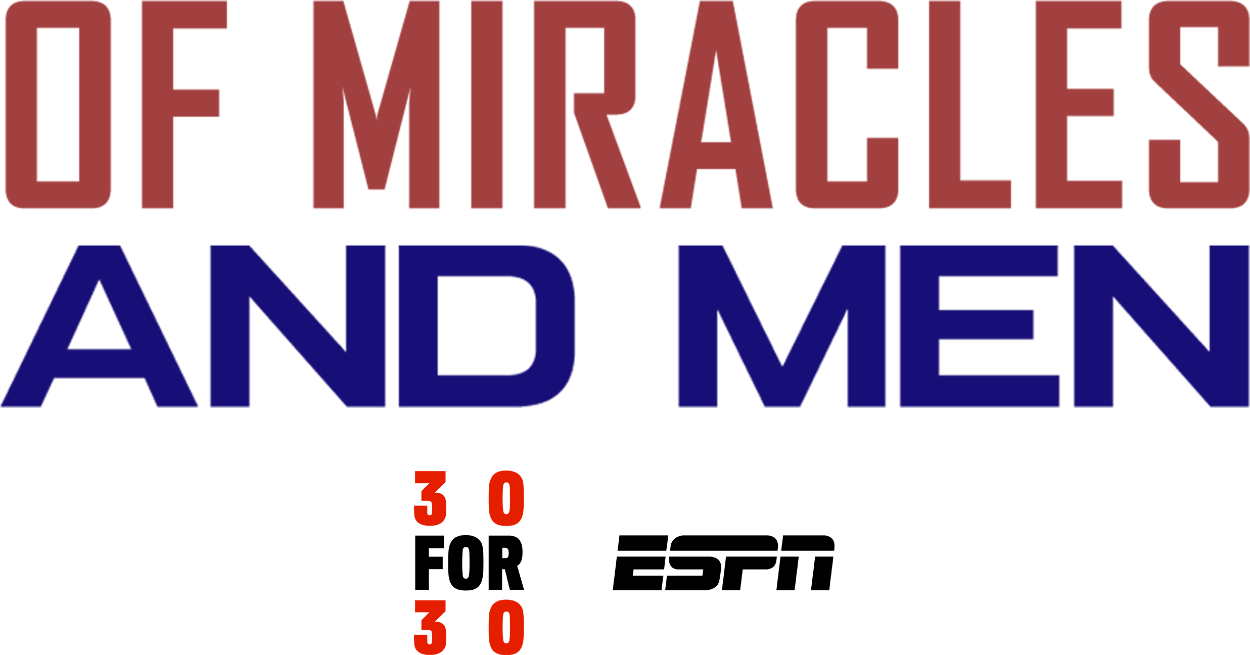 Of Miracles and Men Logo