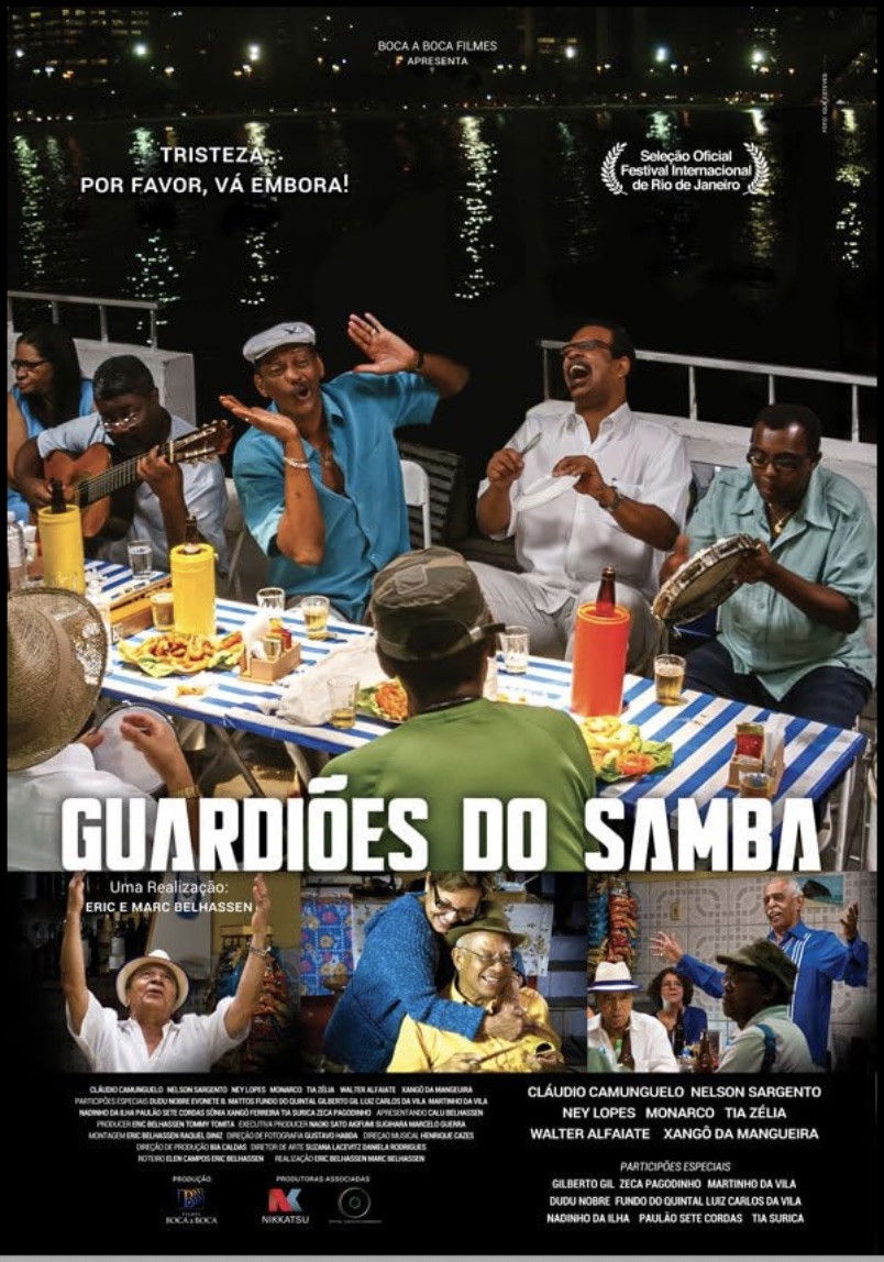 Plakat, der markedsfører Guardians of the Samba