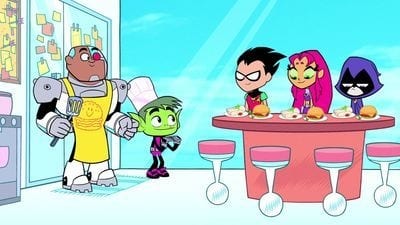 Teen Titans Go! Season 1 :Episode 23  Burger vs. Burrito