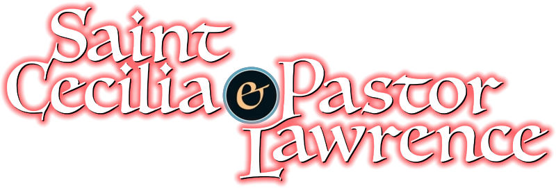 Saint Cecilia and Pastor Lawrence Logo