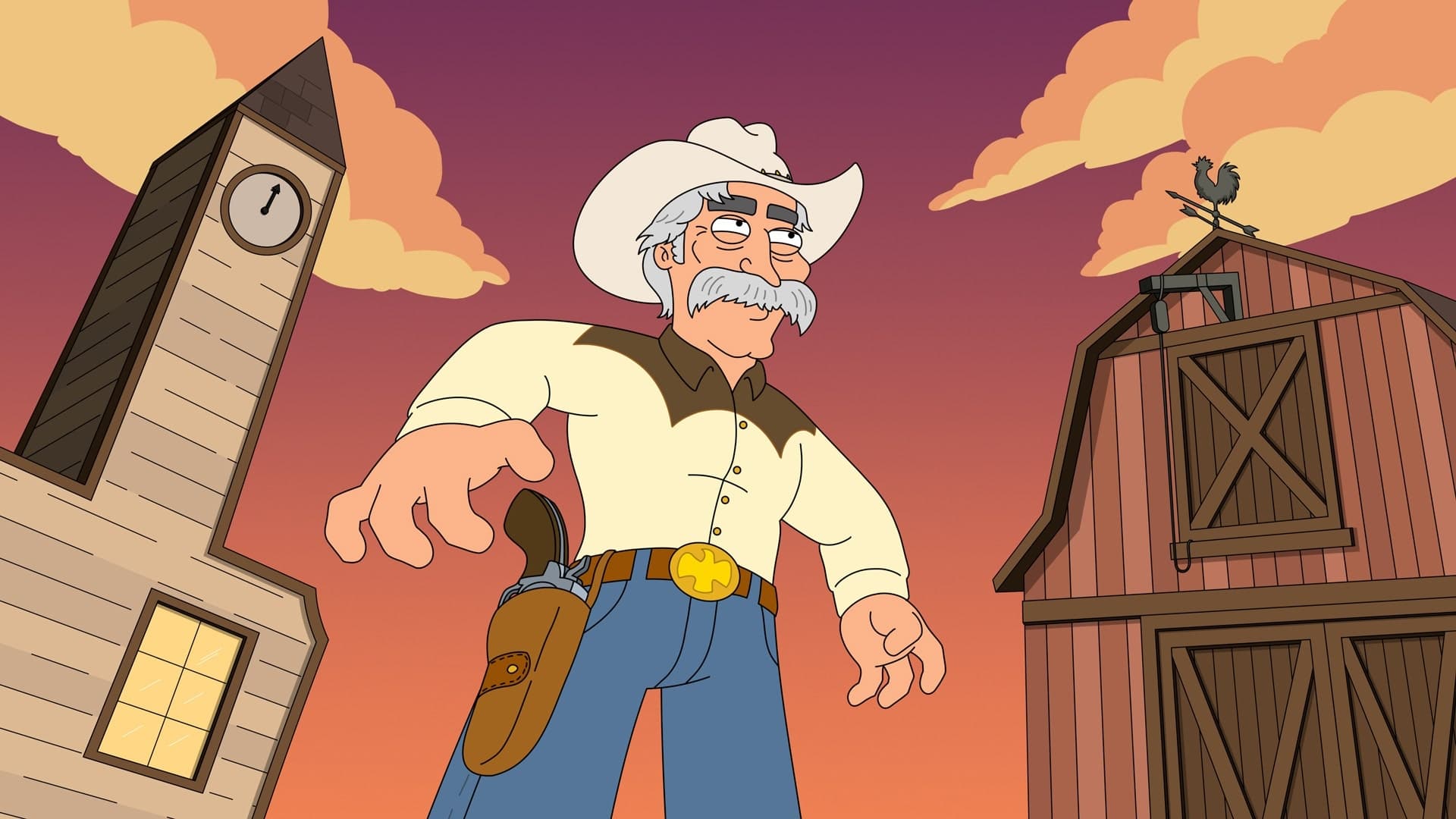 Family Guy Season 21 :Episode 12  Old West