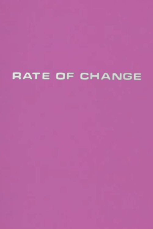 Rate of Change
