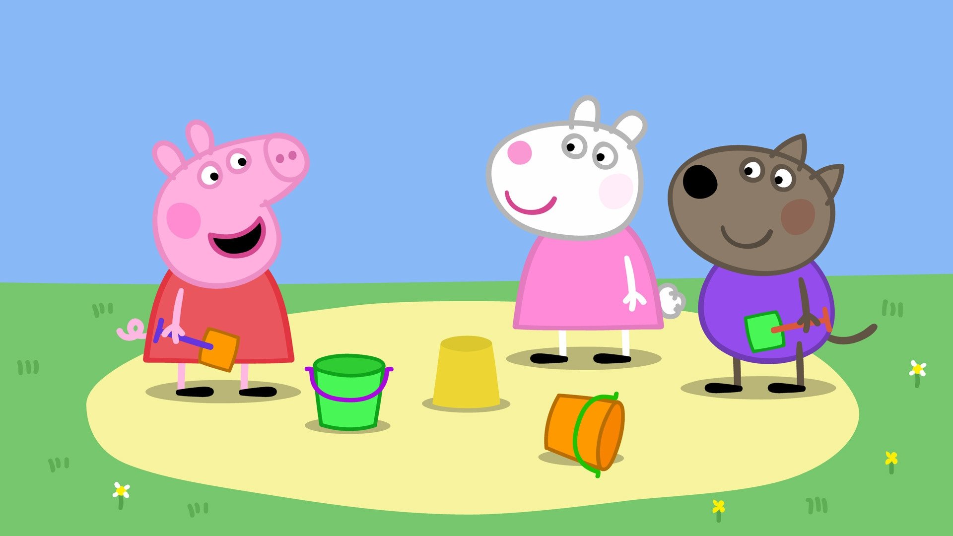 Peppa Pig Season 4 :Episode 34  The Sandpit