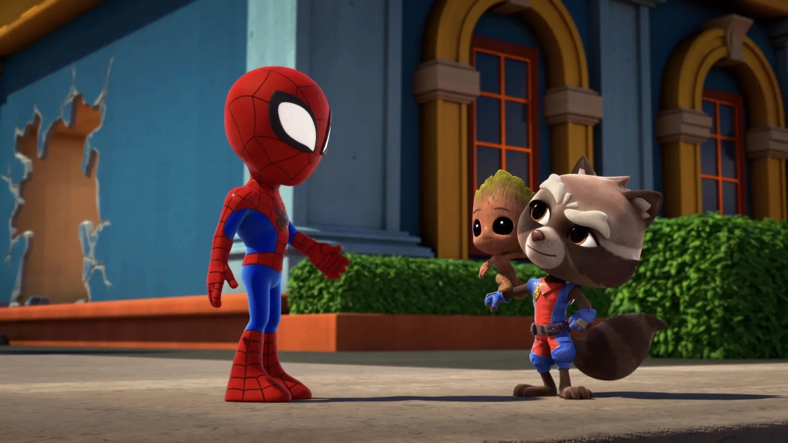 Rocket and Groot Are Here to Help