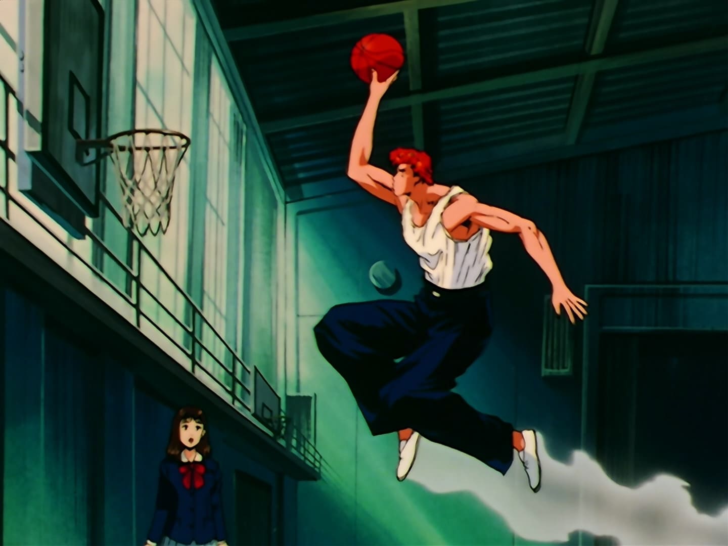 Slam Dunk - Season 1 Episode 1 : ¿Ha nacido un genio del baloncesto? (1996)
