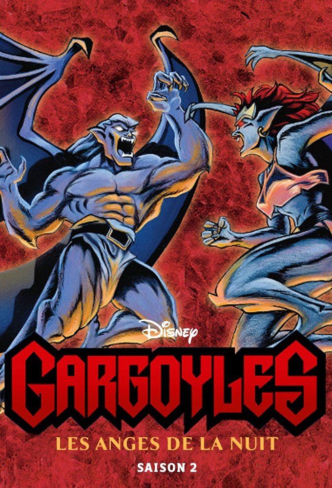 Artwork de la saison 1 de Gargoyles, les anges de la nuit