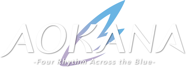 AOKANA: Four Rhythm Across the Blue Logo