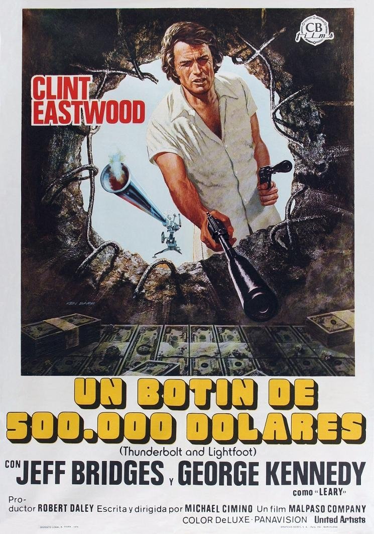 Póster Un botín de 500.000 dólares