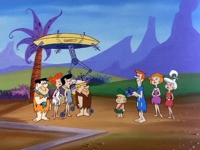 The Jetsons Season 0 :Episode 1  The Jetsons Meet the Flintstones