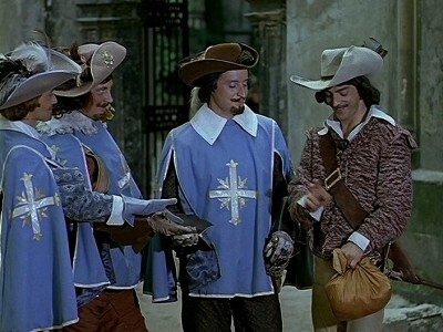 D'Artagnan and Three Musketeers