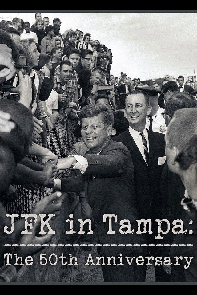 JFK in Tampa Poster