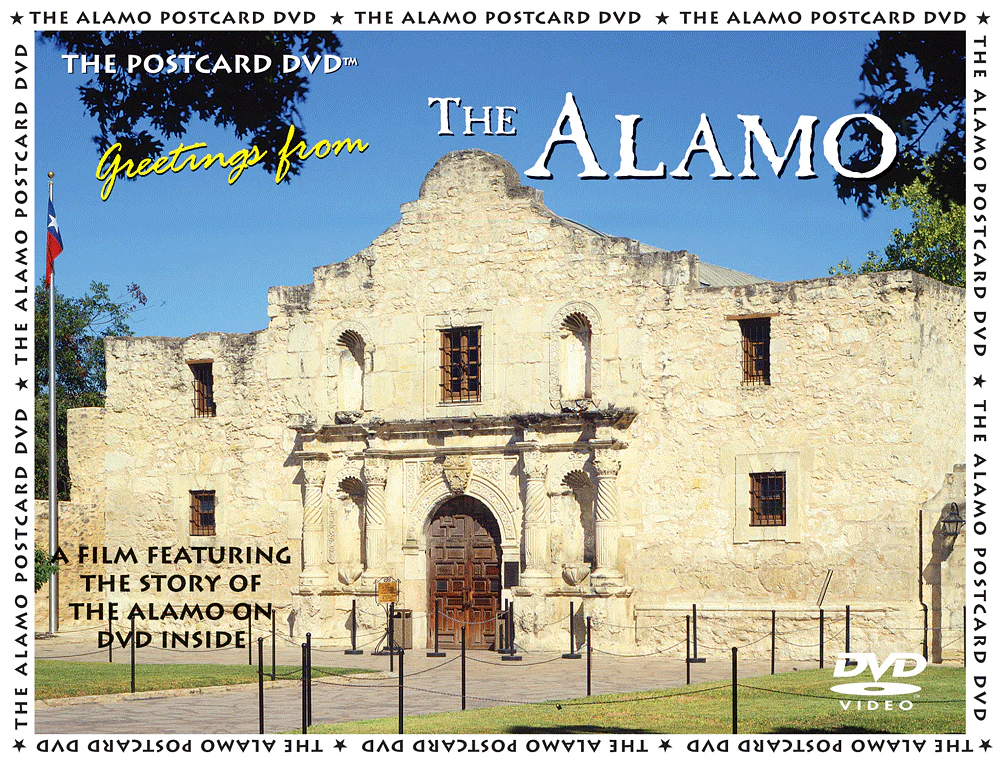 Greetings from The Alamo-DVD Postcard
