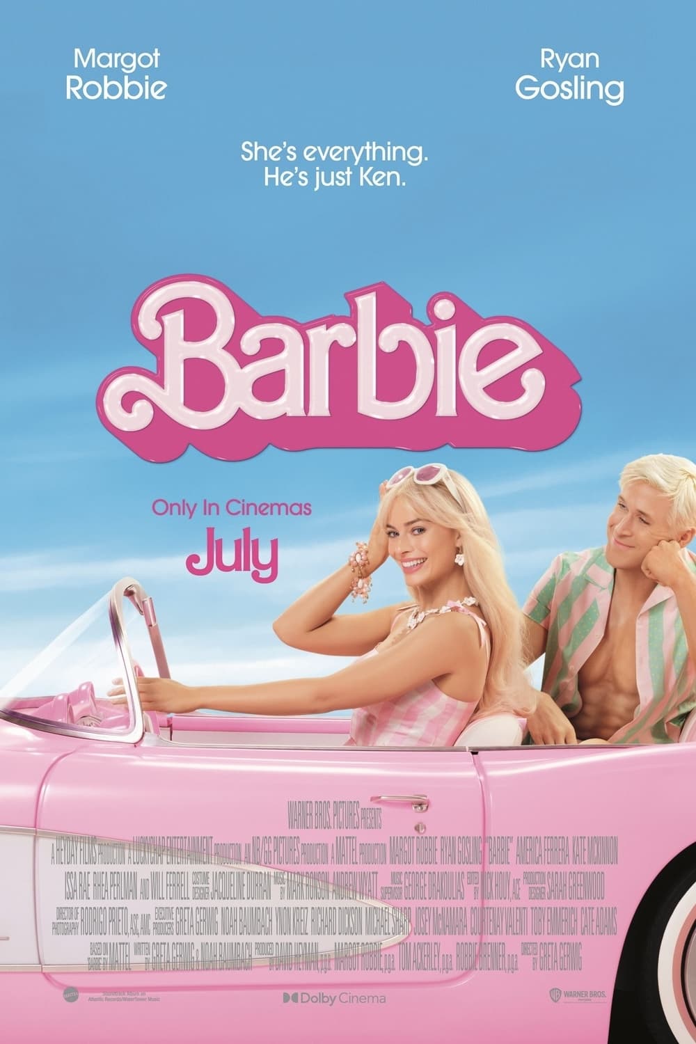 WATCH !! Barbie (2023) FULLMOVIE ONLINE FREE ENGLISH/Dub/SUB Comedy STREAMINGS Movie Poster