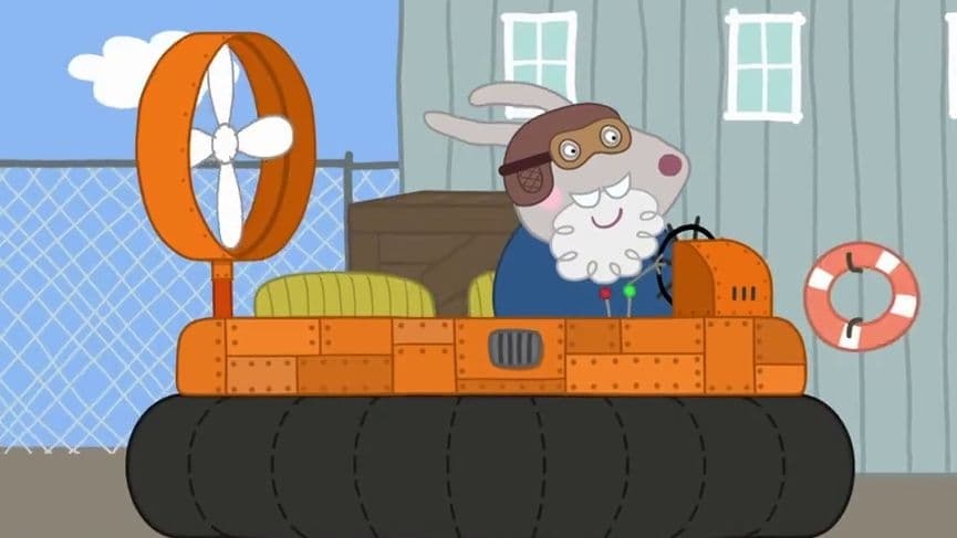 Peppa Pig Season 5 :Episode 41  Grampy Rabbit's Hovercraft