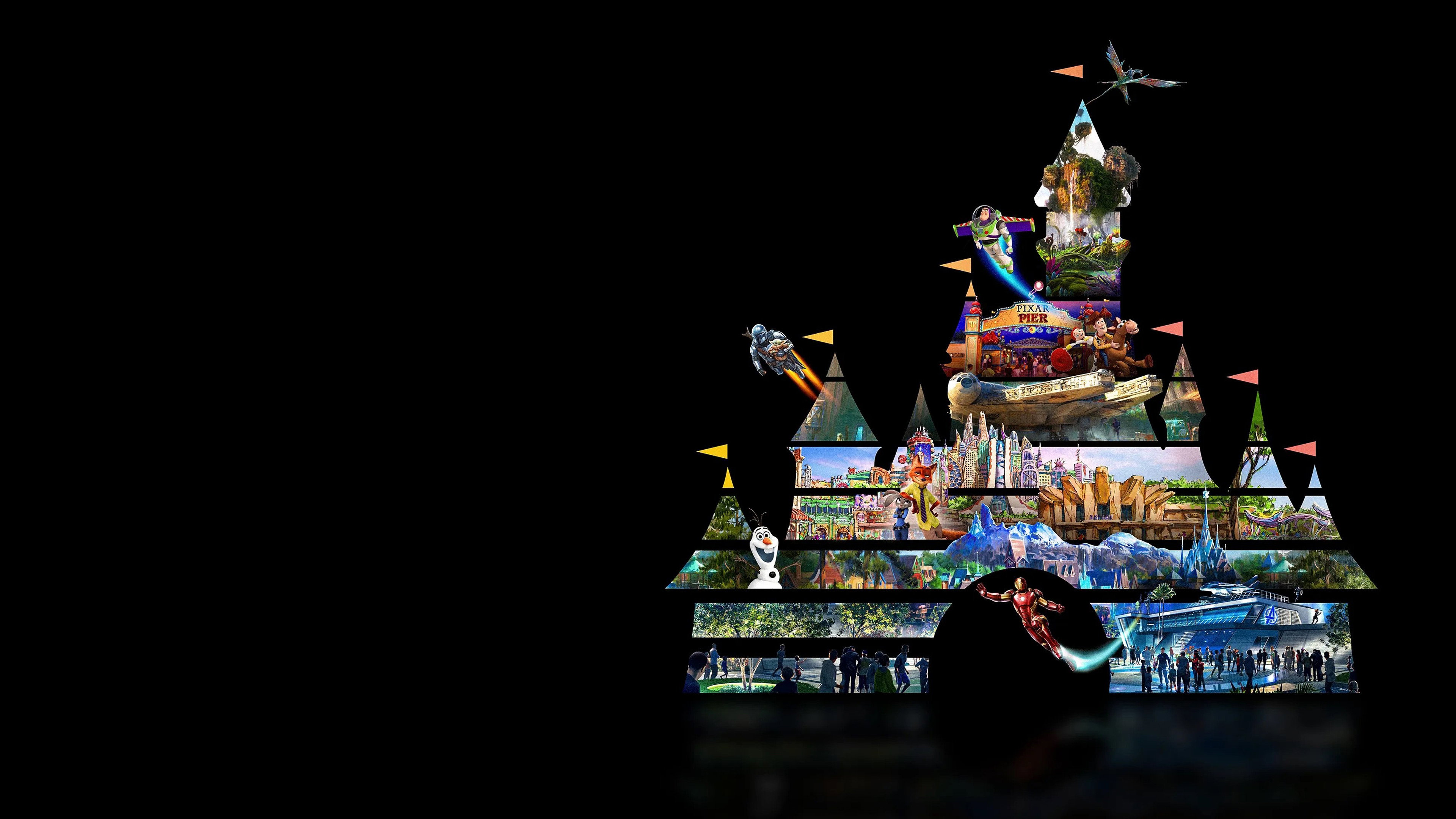 Disney Worldbuilders backdrop