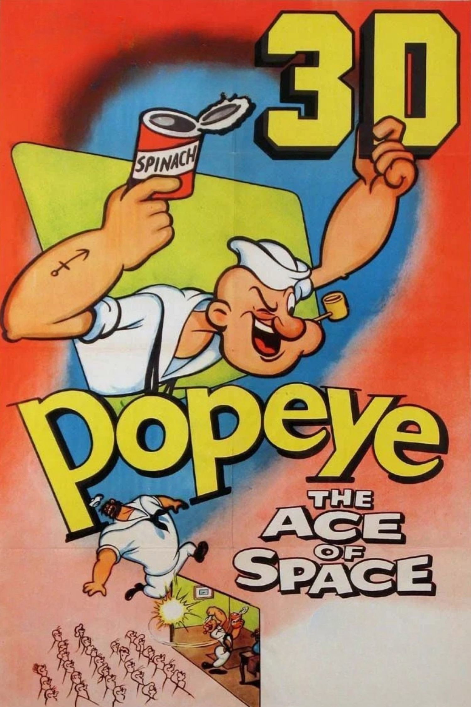 Popeye, the Ace of Space Poster