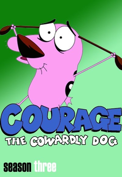 Artwork de la saison 1 de Courage, le chien froussard