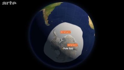 Le Dessous des cartes - Des nouvelles de l'Antarctique
