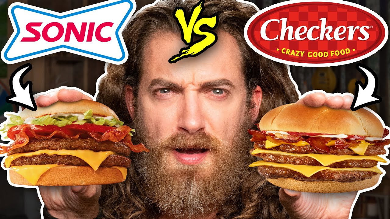 Sonic Vs. Checker&rsquo;s (Rally's) | Food Feuds