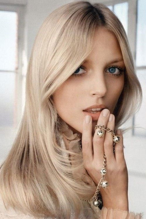 et billede af Anja Rubik