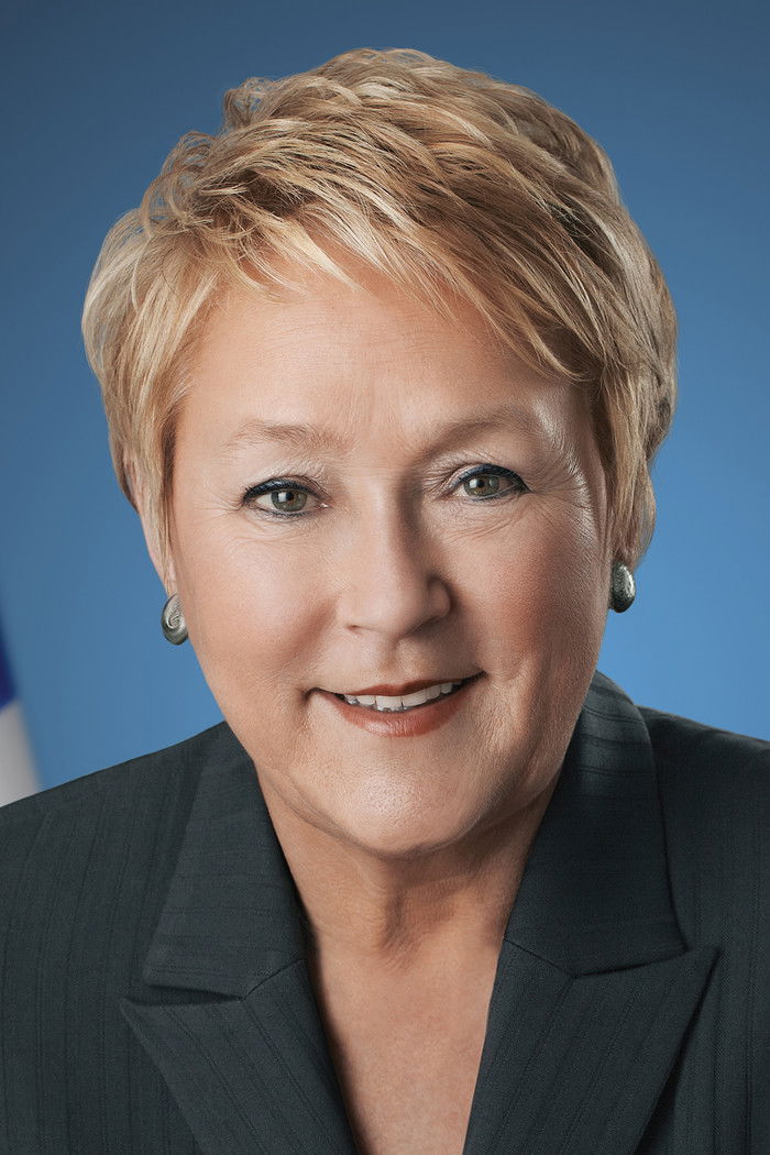 et billede af Pauline Marois