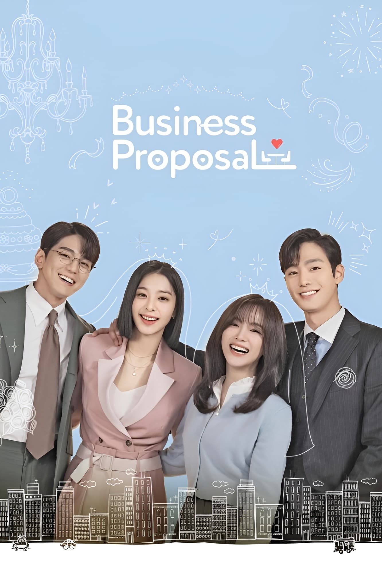 Business Proposal (Season 1) Dual Audio (Hindi + Korean) WEB-DL 720p & 480p x264/HEVC DD2.0 | Netflix Series