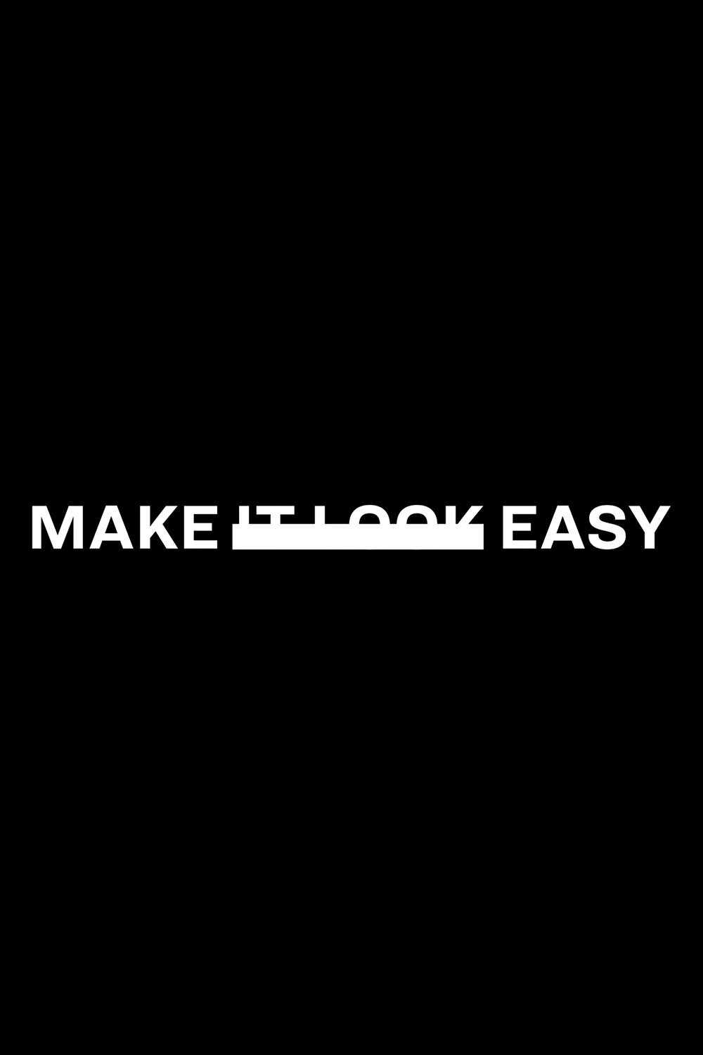 Make it look easy tv series 2024 2024 posters the movie database