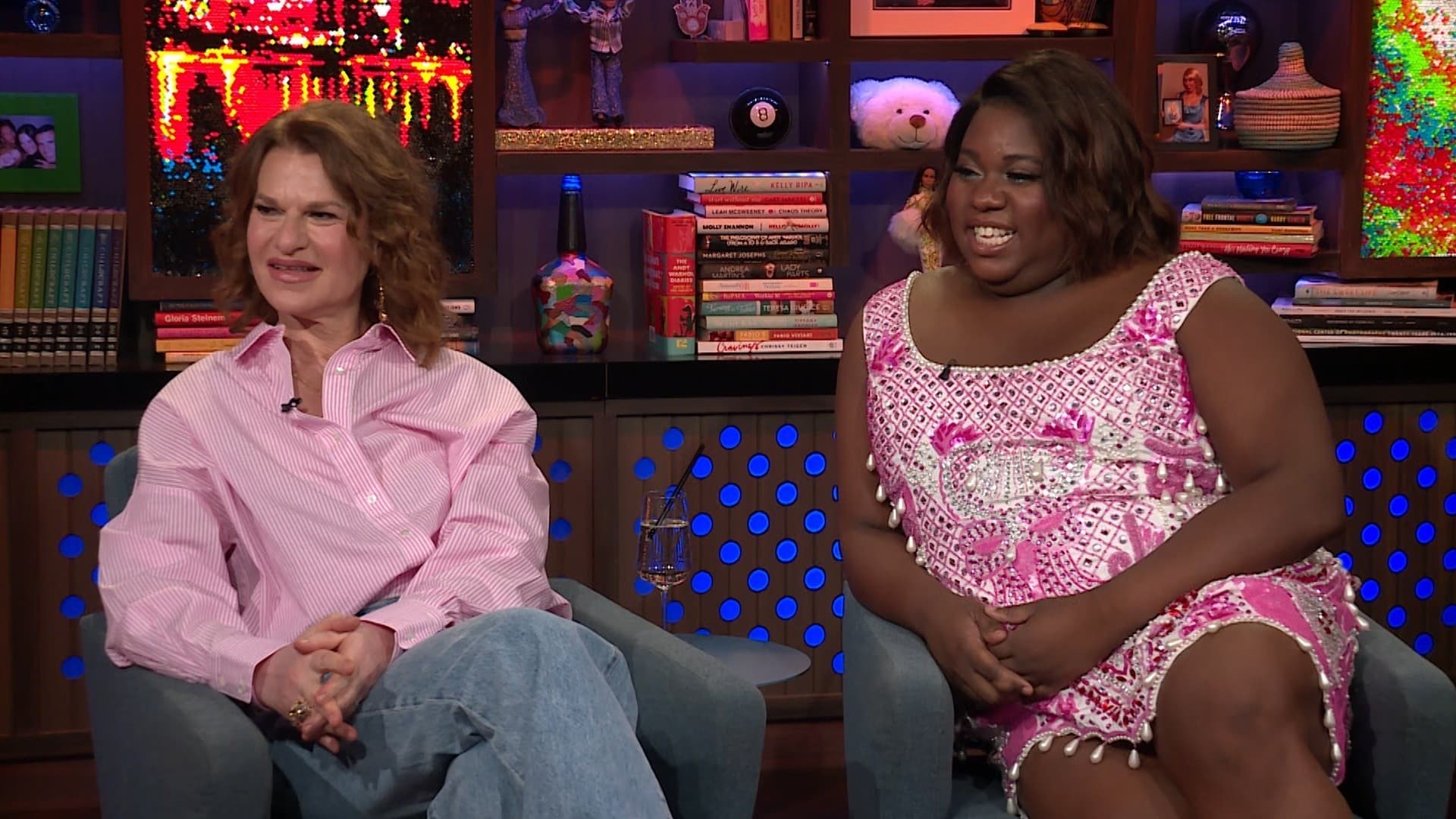 Watch What Happens Live with Andy Cohen Season 20 :Episode 135  Alex Newell and Sandra Bernhard