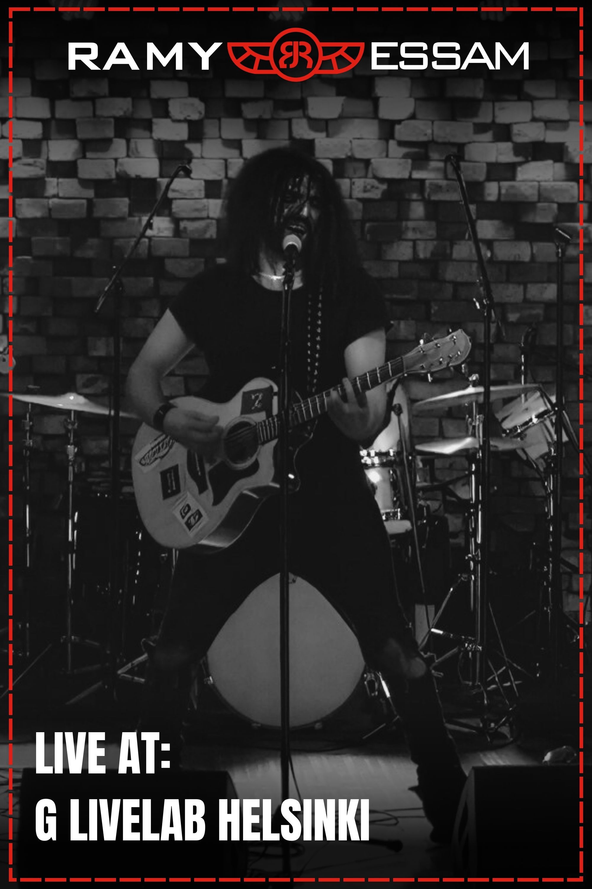 Plakat, der markedsfører Ramy Essam: Live at G Livelab Helsinki