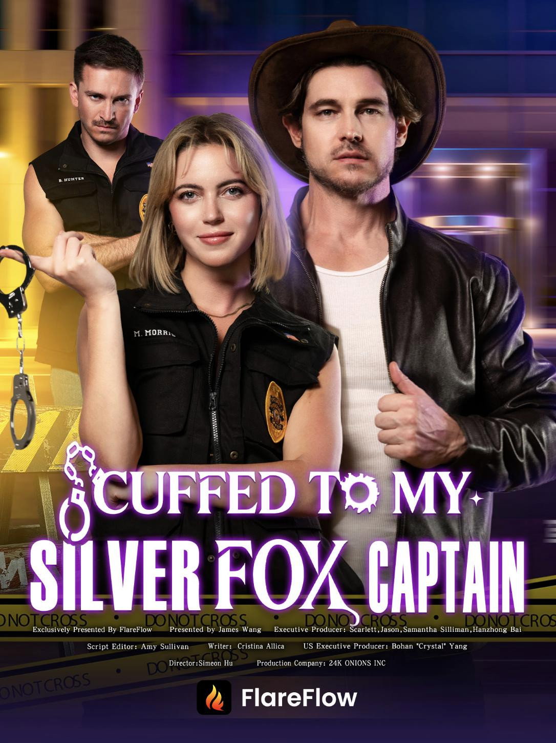 Cuffed to My Silver Fox Captain Poster