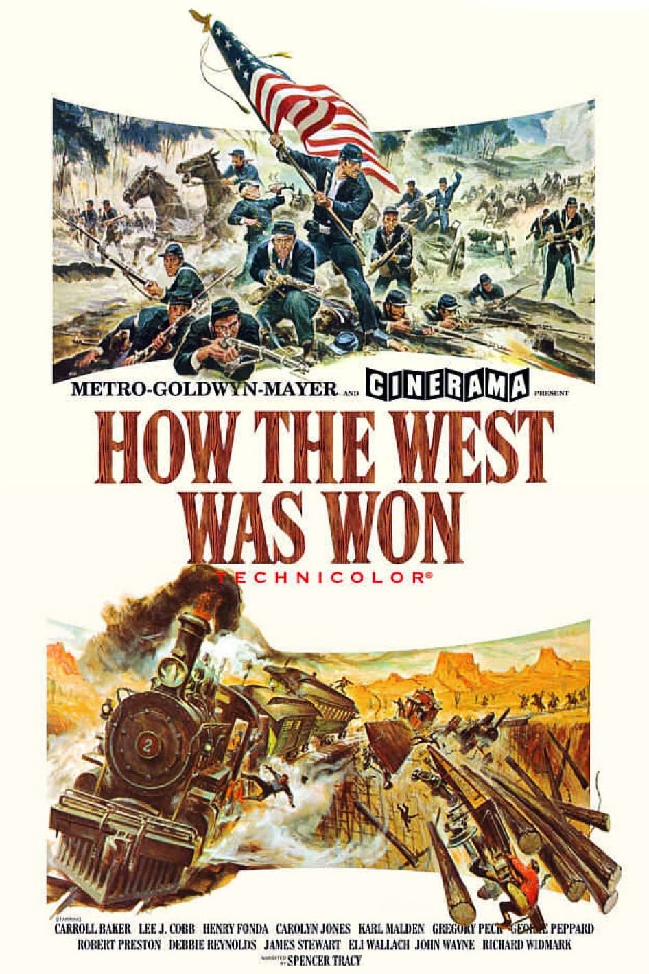 How the West Was Won Movie poster