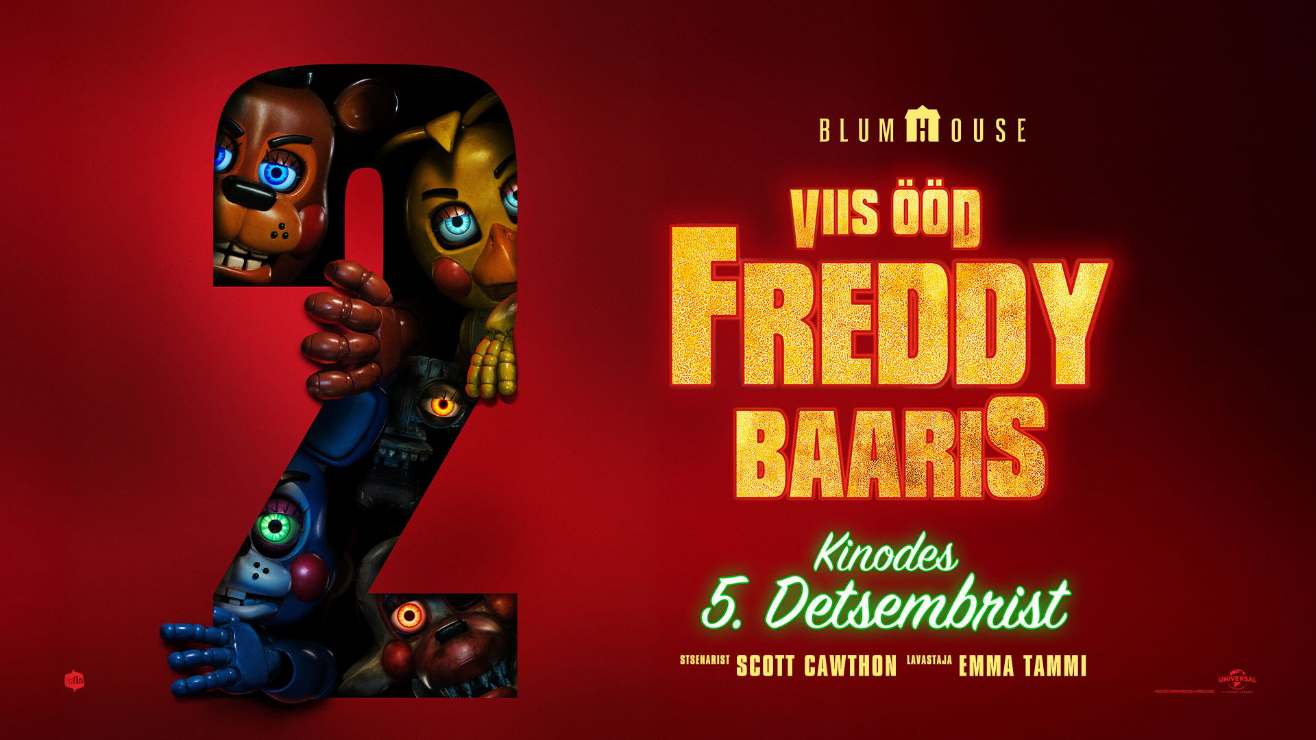 Five Nights at Freddy's 2 backdrop