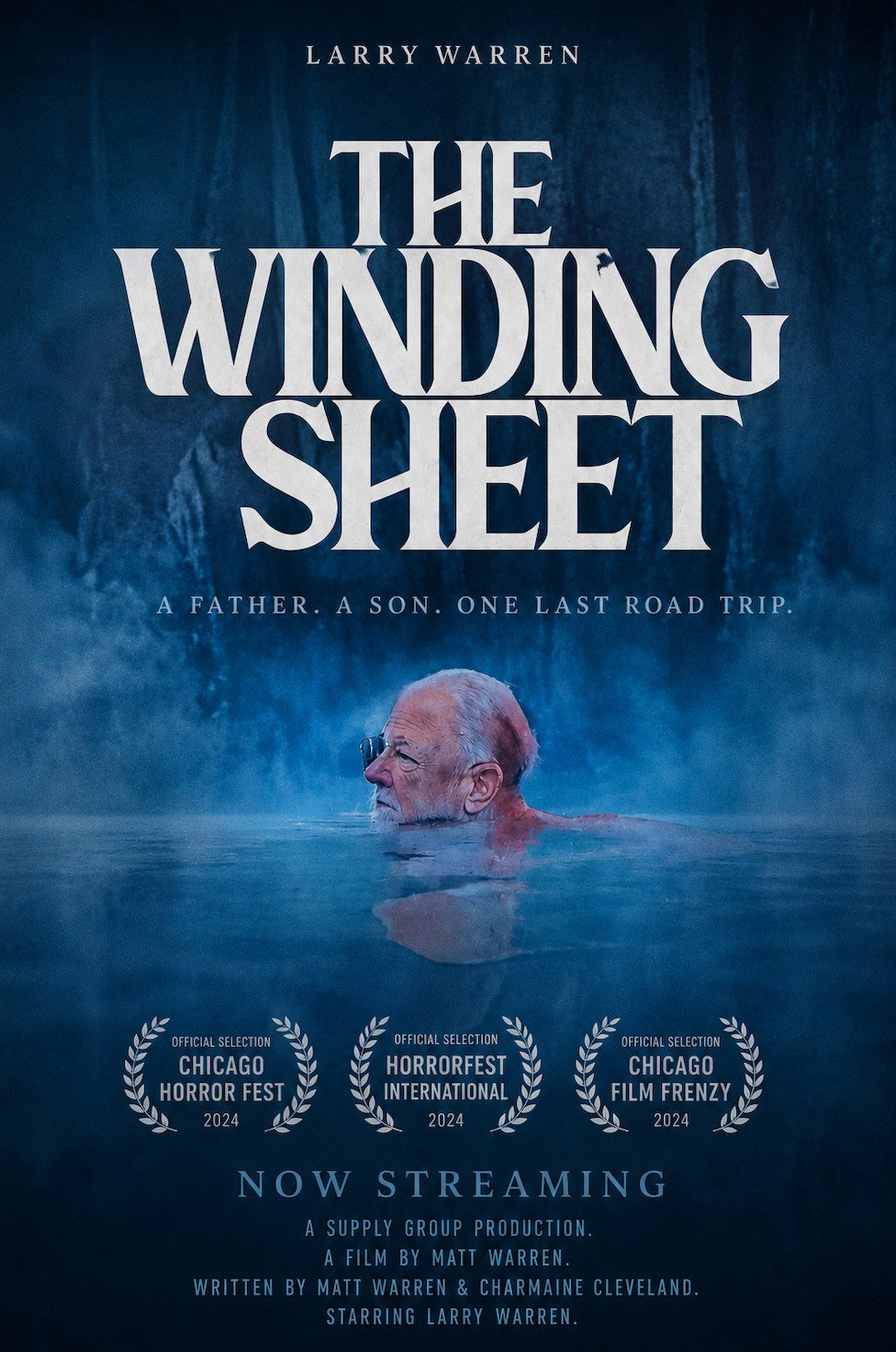 The Winding Sheet (2022) - Matt Warren Credit Poster