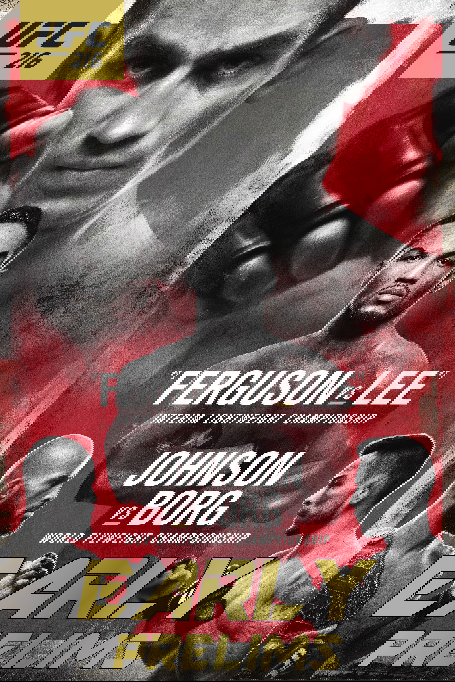 UFC 216: Ferguson vs. Lee