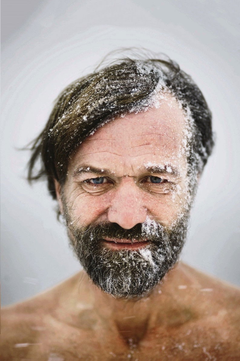 et billede af Wim Hof