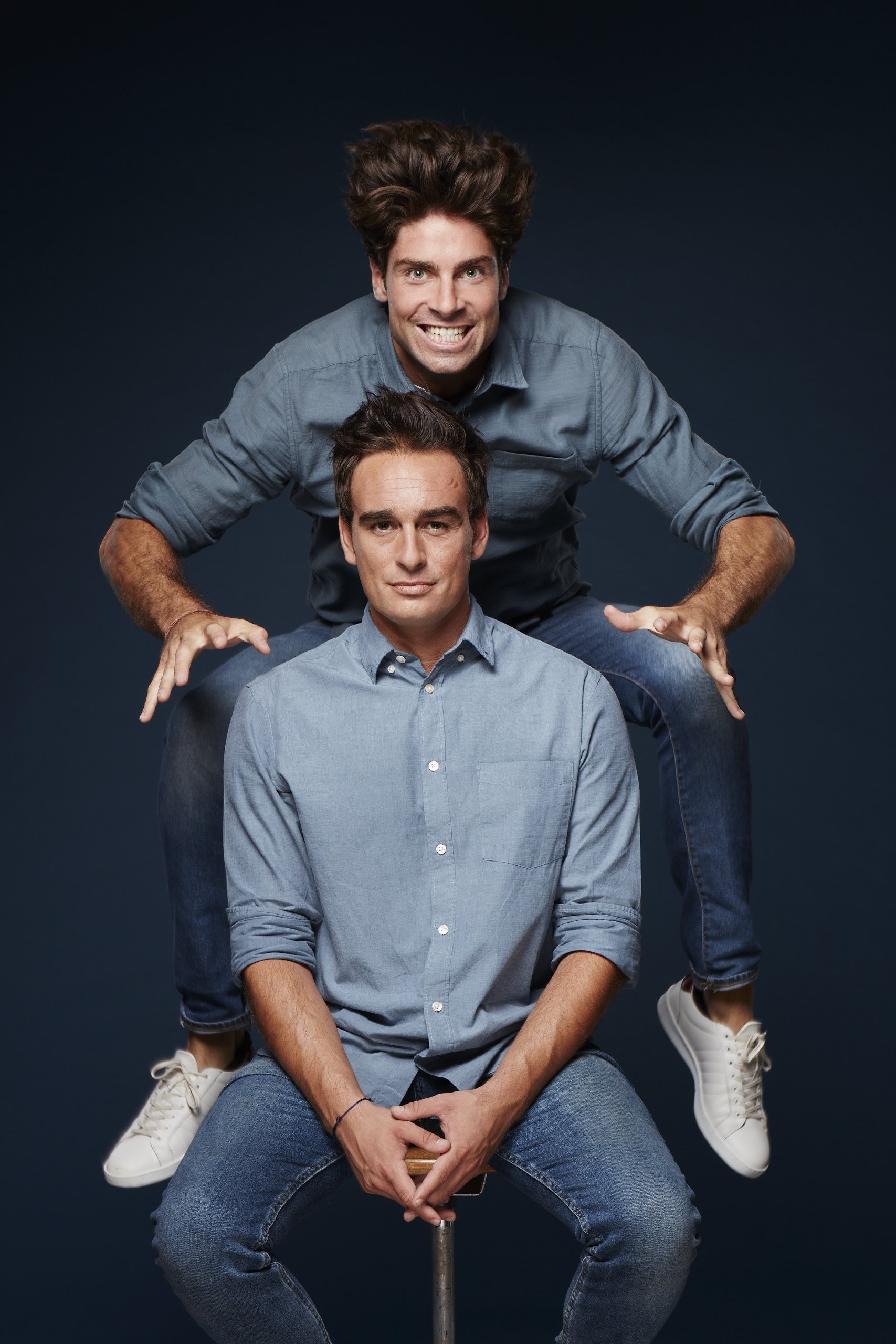 et billede af Kevin et Tom