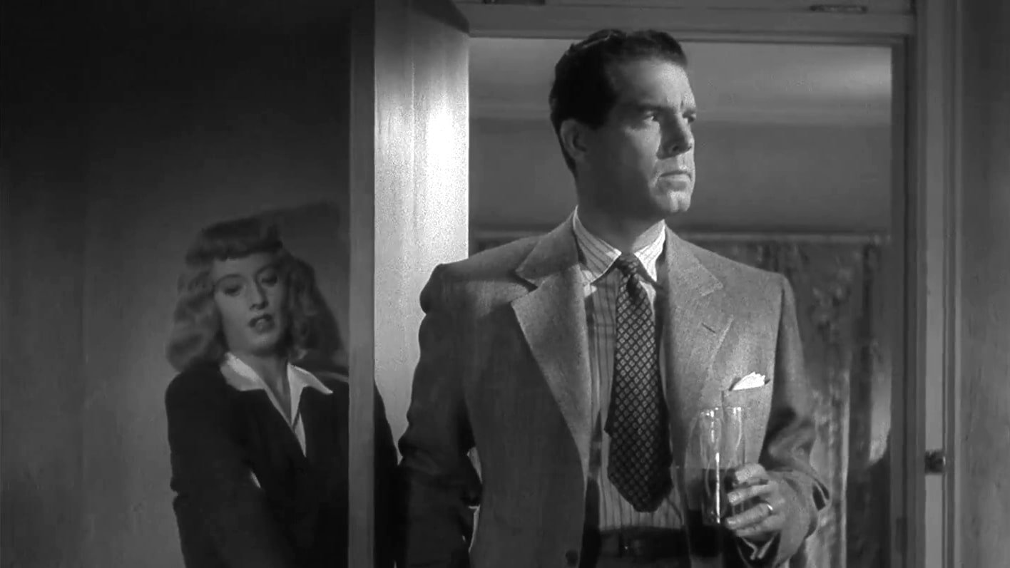 Barbara Stanwyck & Fred MacMurray in Double Indemnity (1944)