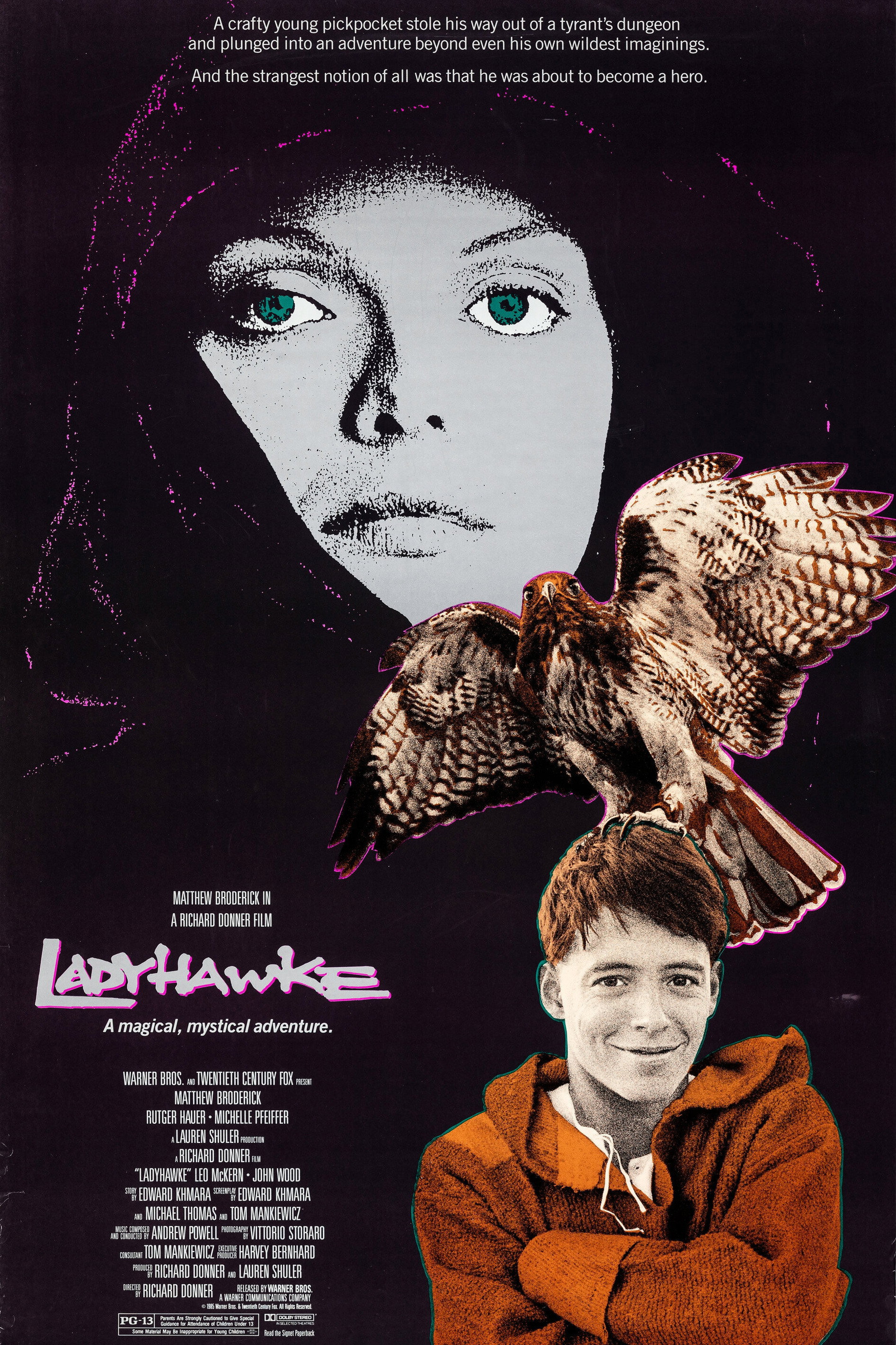 Ladyhawke 1985 Posters The Movie Database TMDB 