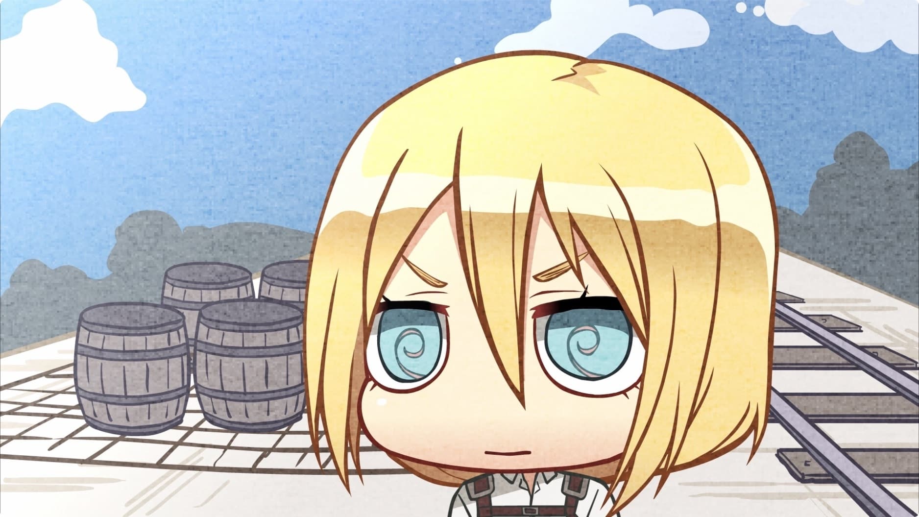 Attack on Titan Season 0 :Episode 23  Chibi Theater: Fly, New Levi Squad, Fly!: Day 47 / Day 48 / Day 49