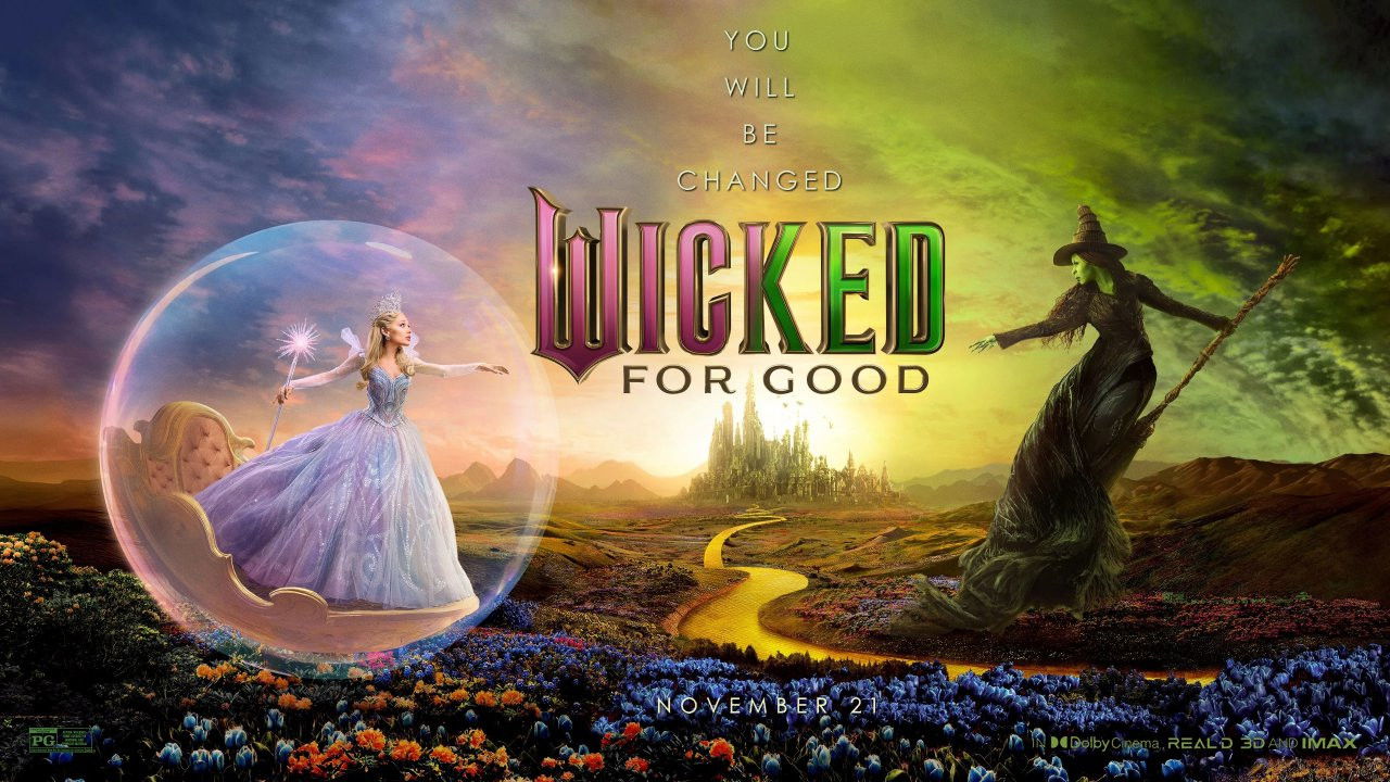 Wicked: For Good backdrop